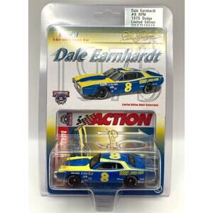 New Dale Earnhardt Sr. 1975 Dodge Charger Limited Edition Diecast Car 1:64 NIP